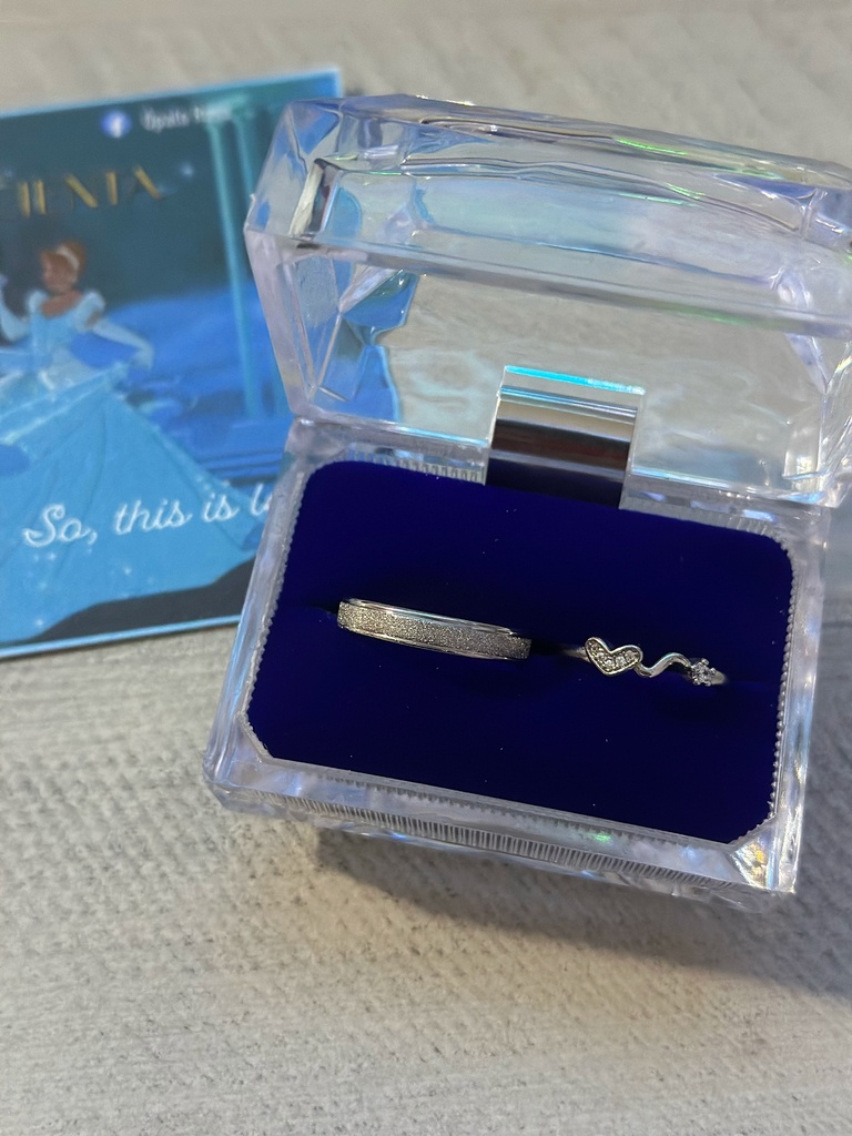 Anillos promesa Cenicienta