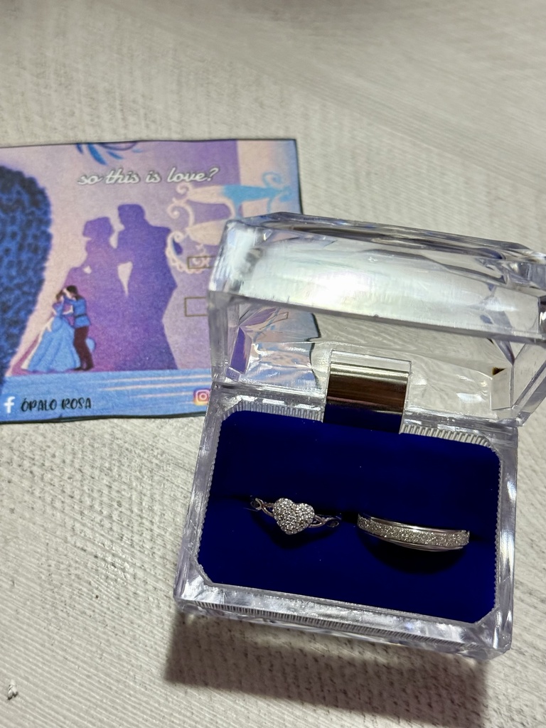Anillos promesa Cenicienta