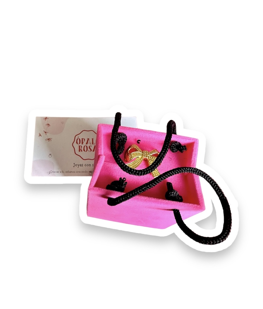 Cofre anillo REF Bolsa regalo 