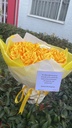Combo de regalo 12 rosas + anillo 