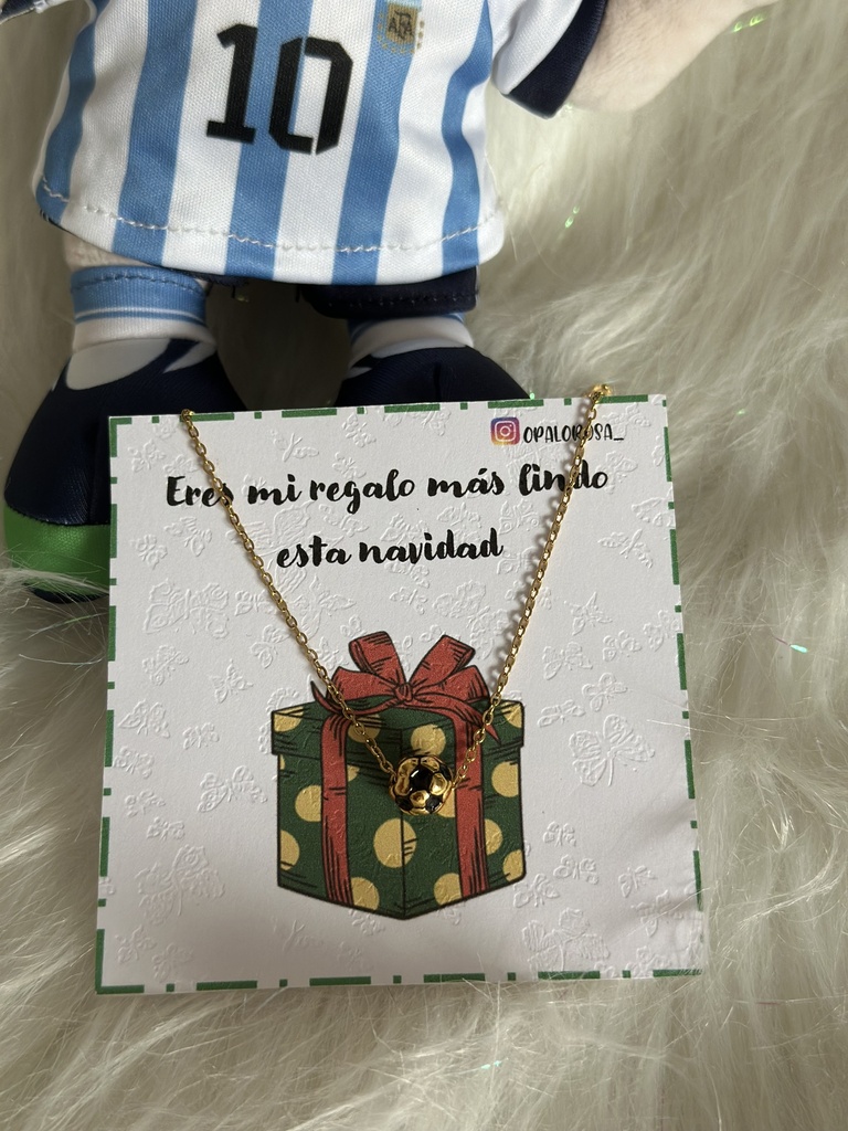 Combo de Navidad Messi balón 