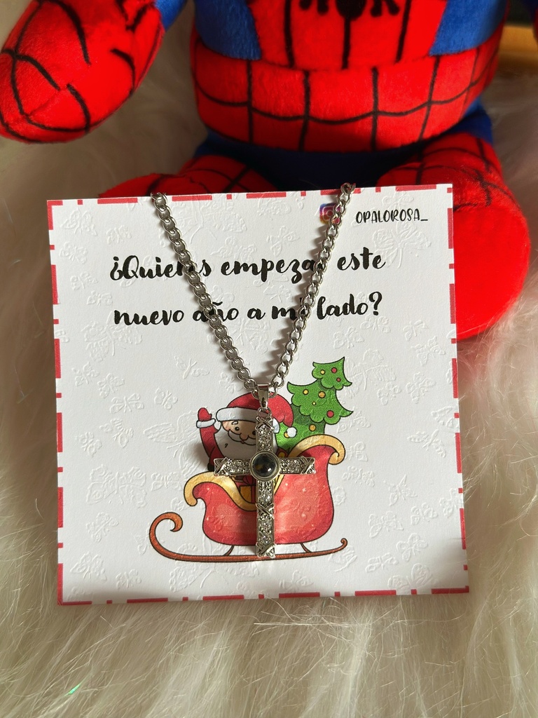 Combo de Navidad Spiderman 100 te amo 