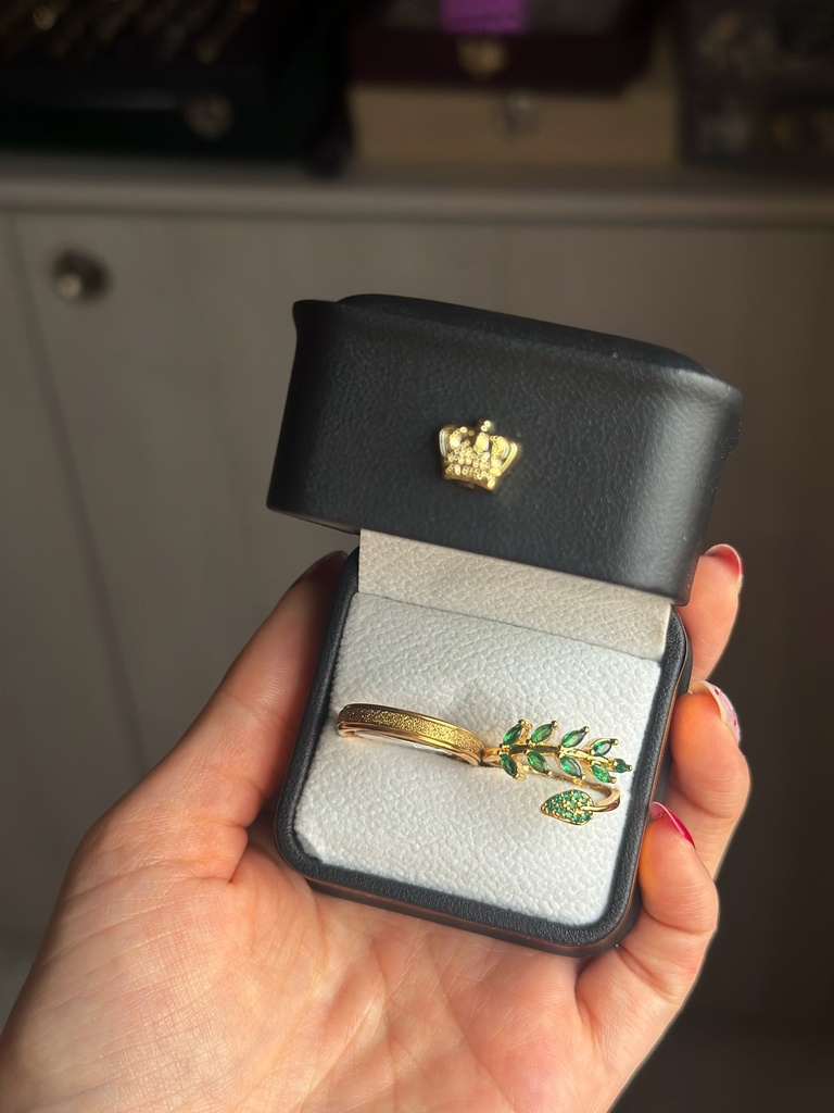 Anillos promesa la princesa y el sapo