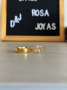 Anillos promesa enredados