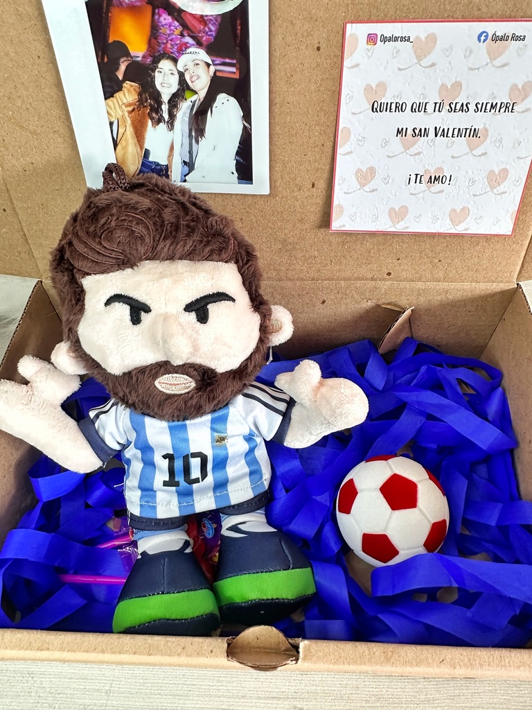Combo Messi San Valentín 
