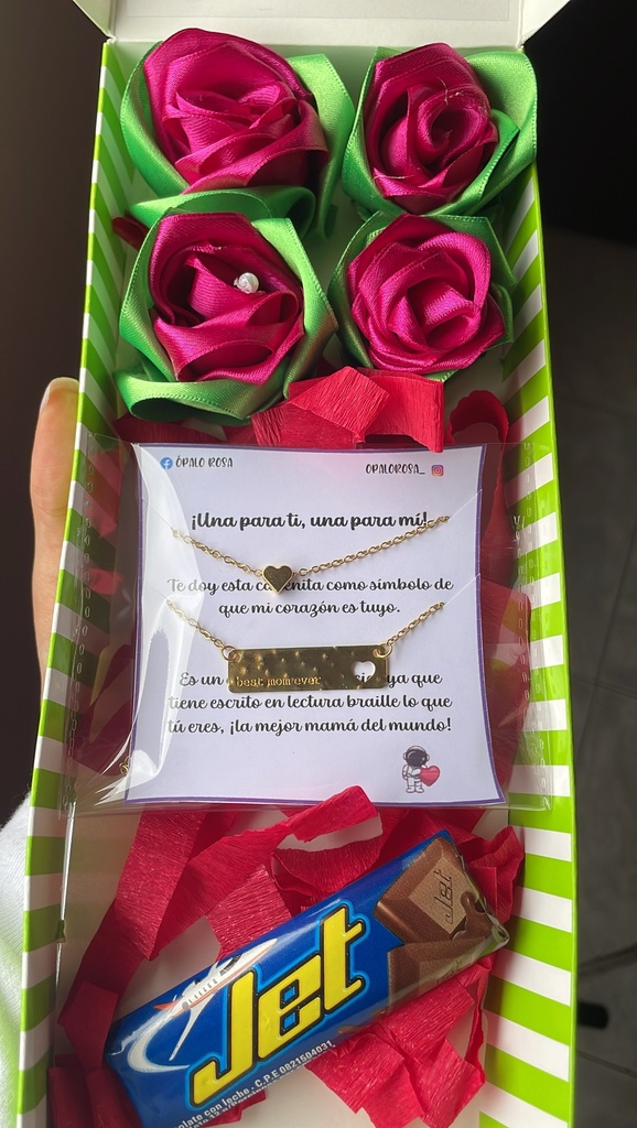 Combo de regalo mamá “Braille”