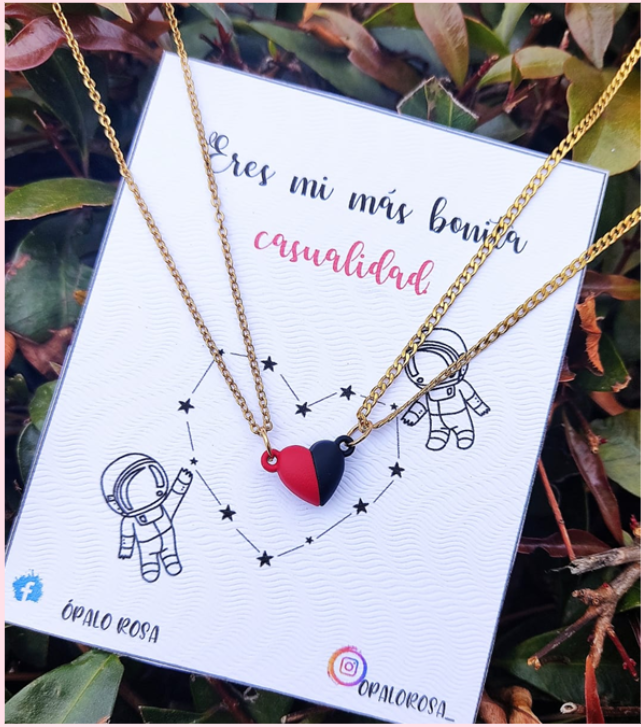 Cadena Corazon Click