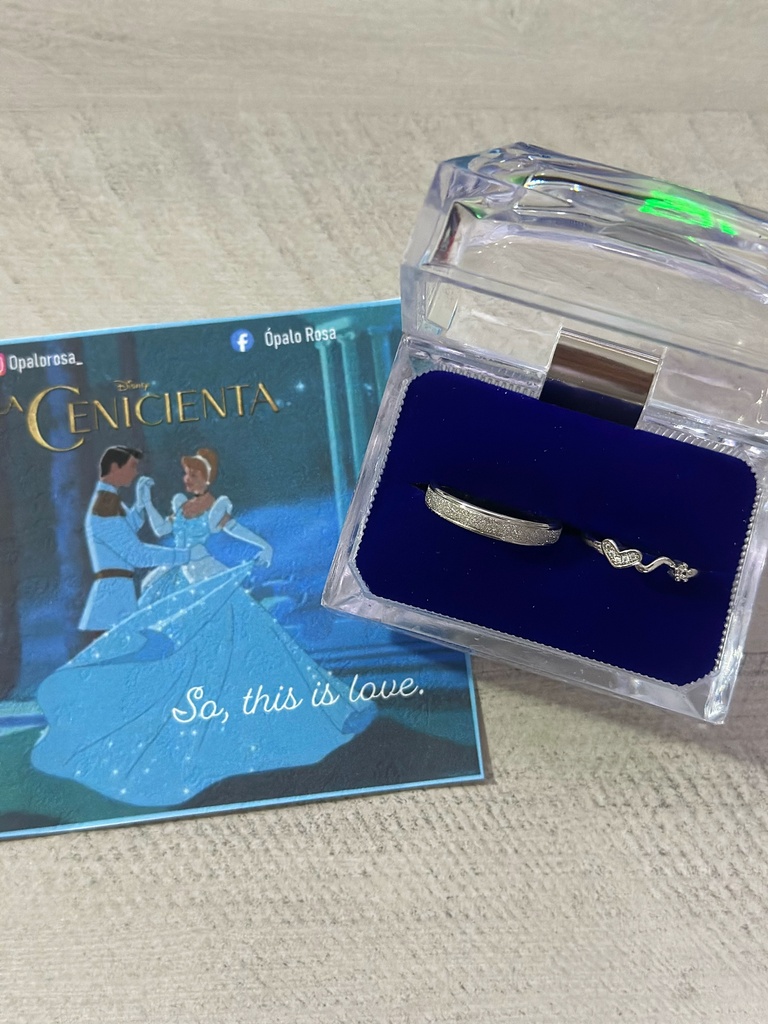 Anillos promesa Cenicienta