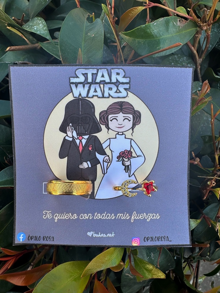 Anillos promesa Star Wars