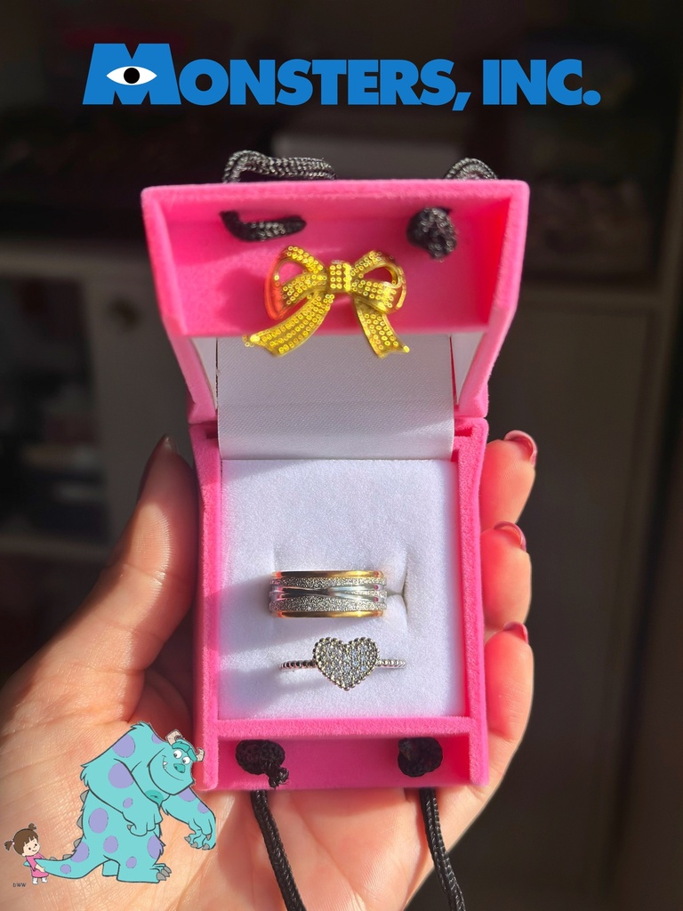 Anillos promesa Monsters INC