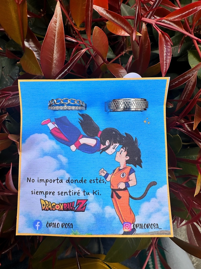 Anillos promesa Dragon Ball Z