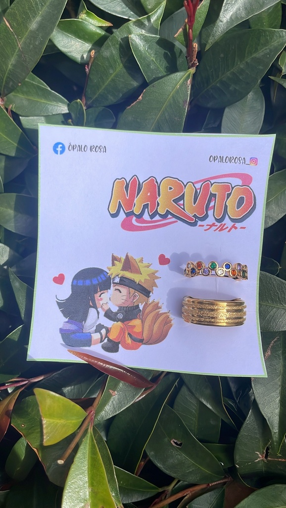 Anillos promesa Naruto