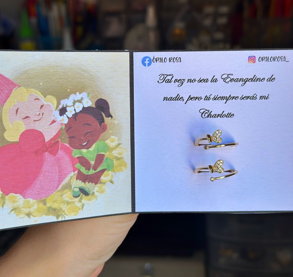 Anillos amistad Charlotte