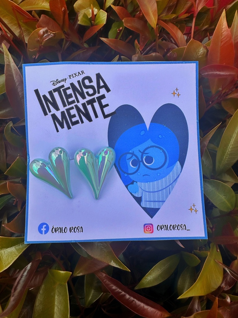 Aretes intensamente REF Tristeza 💙