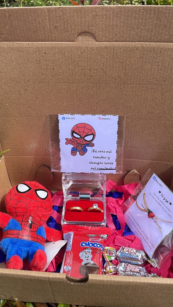 Combo de regalo Spiderman 