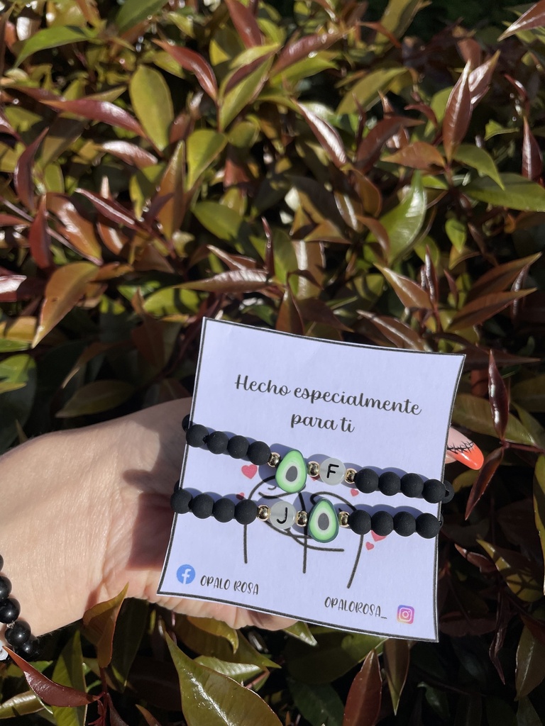 Pulseras aguacate luminosas