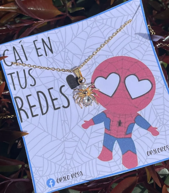 Cadena Spaiderman Unisex