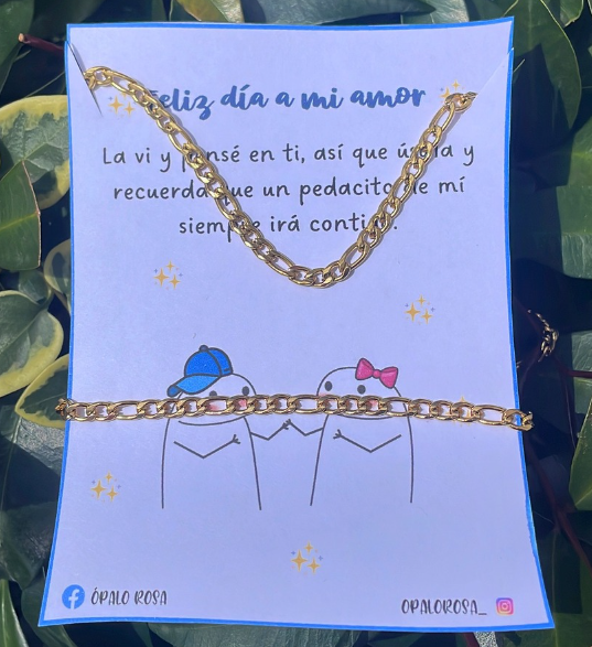 Juego cadena + pulsera Novio Cartier