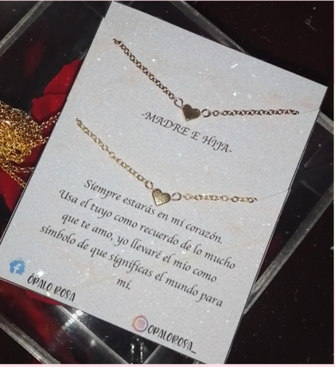 Cadena mamá e hija