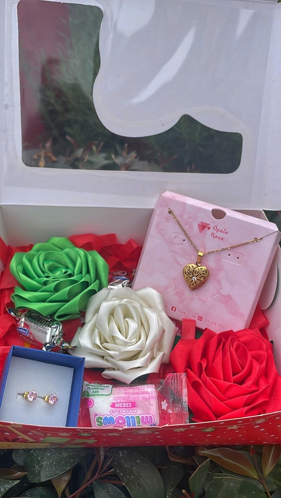 Combo de regalo amor rose gold