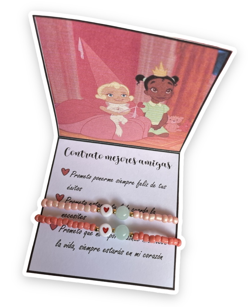 Pulseras mejores amigas 