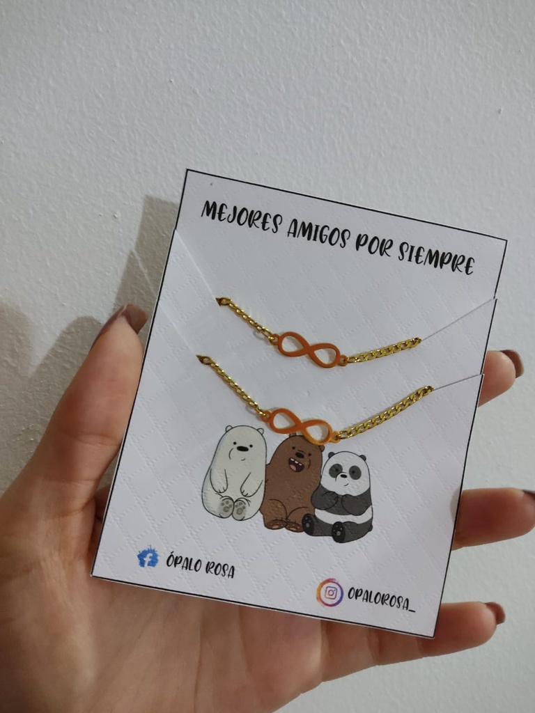Pulseras infinito