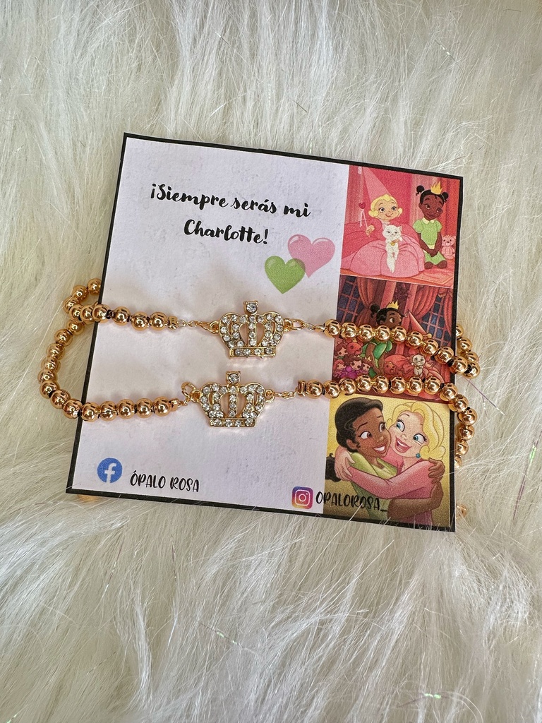 Pulseras Charlotte corona
