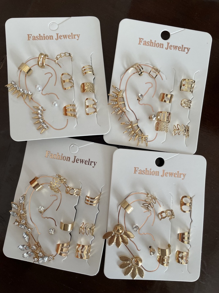 Set earcuff variedad