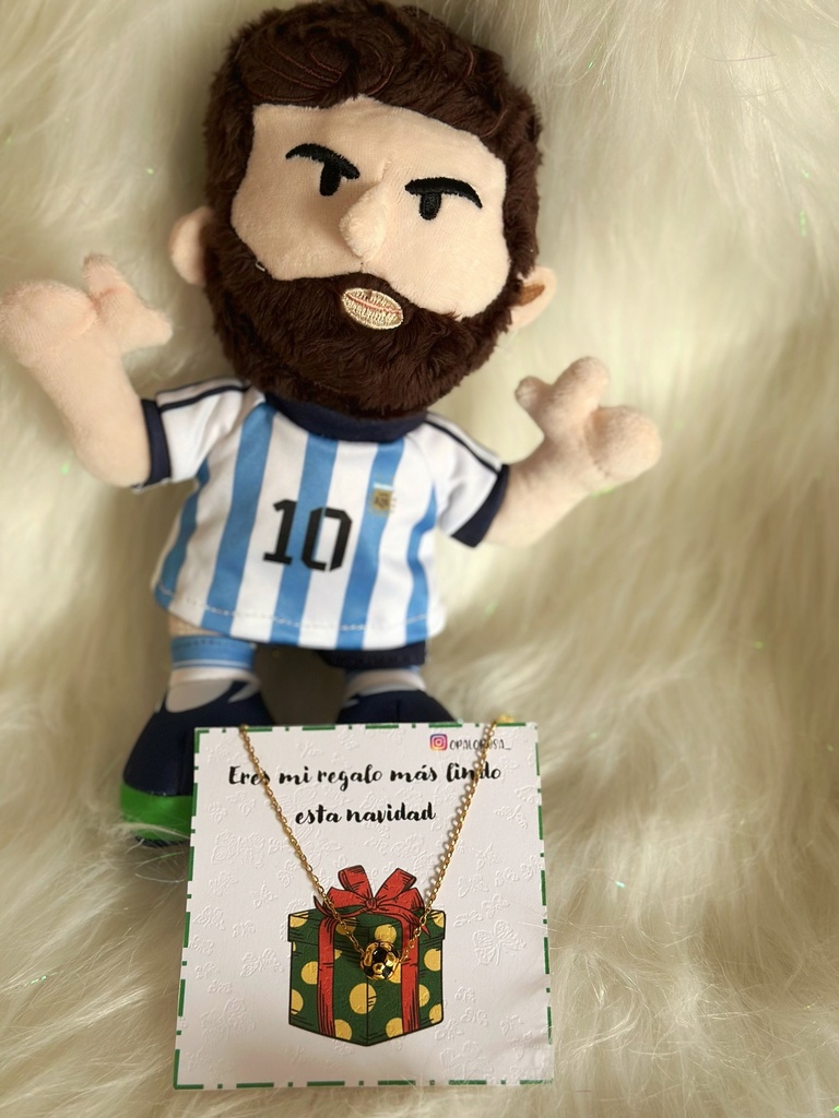 Combo de Navidad Messi balón 