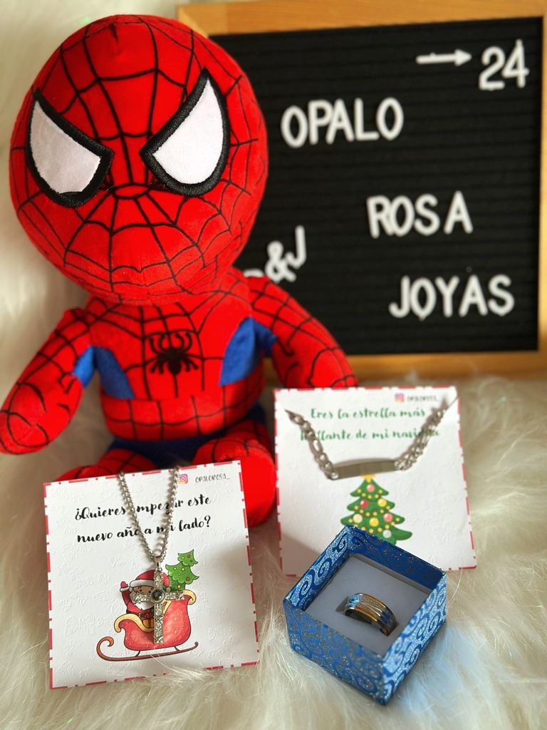 Combo de Navidad Spiderman 100 te amo #3