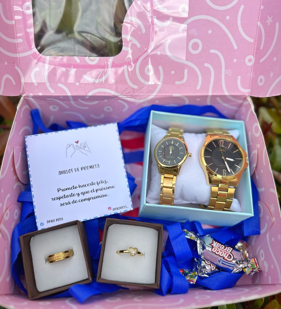 Combo de regalo pareja Tiempo Promesa
