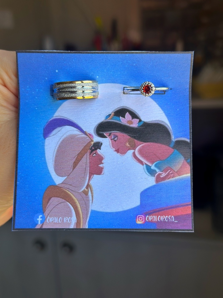 Anillos pareja Aladdin