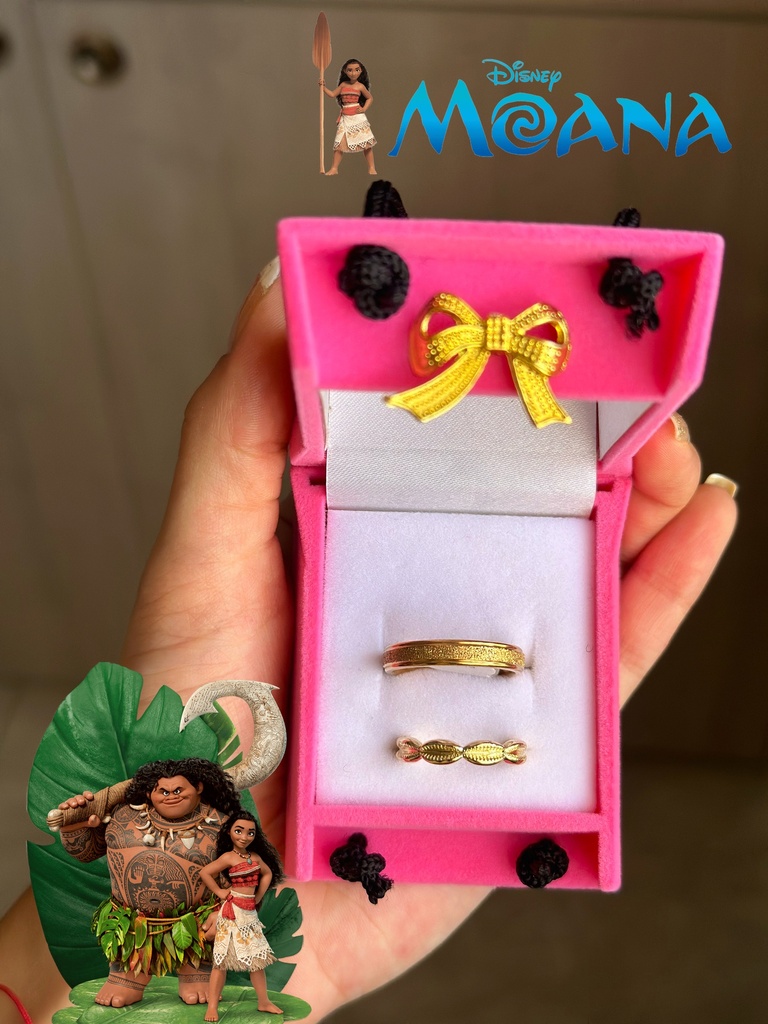 Anillos pareja Moana