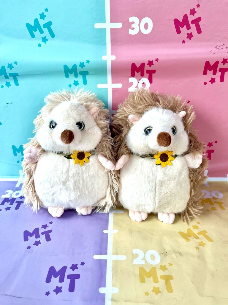 Peluche erizo girasol 