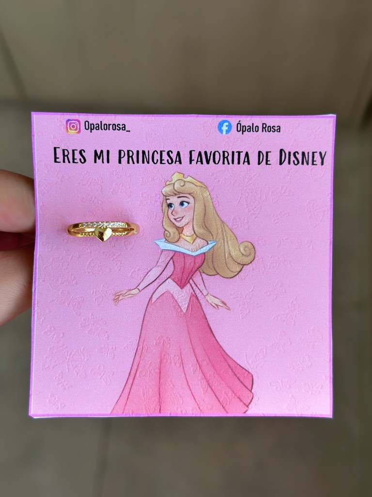Anillo princesa Aurora