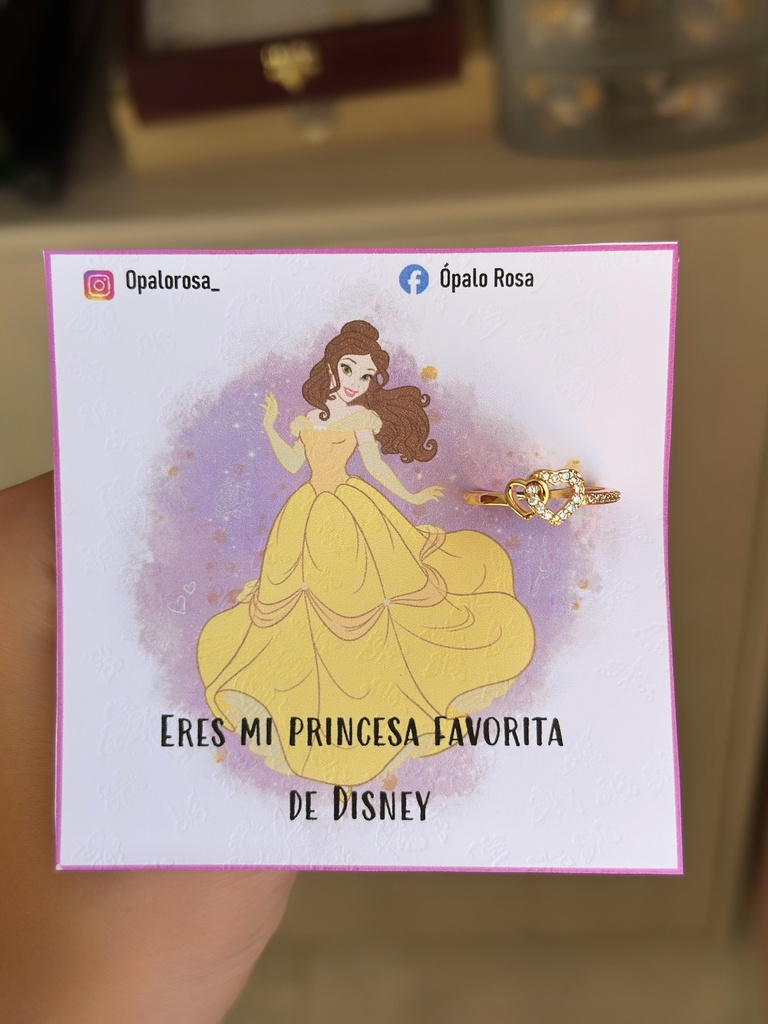 Anillo princesa Bella