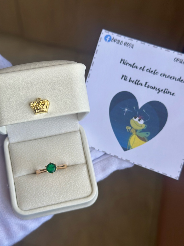 Anillo princesa Tiana